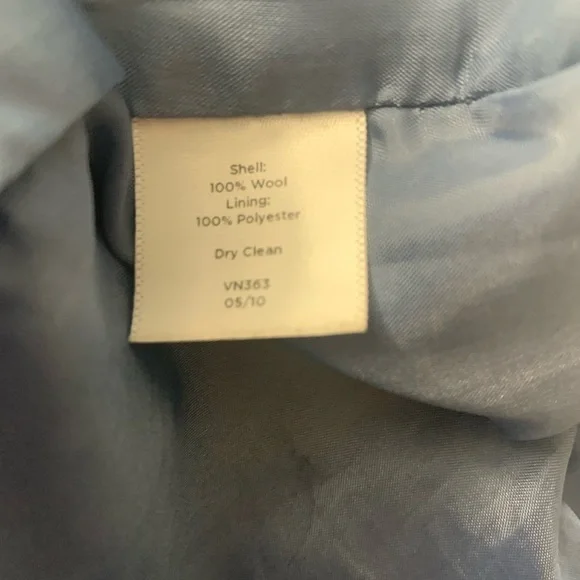 Talbots women's 100% wool skirt size 6 lined ruffles business casual - Picture 2 of 8